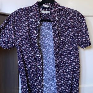 Floral Print Short Sleeve
